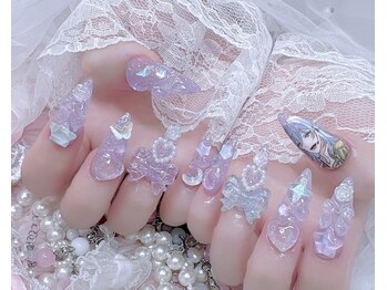 ネイル アリーズ セカンド(nail Allies 2nd)/クリア オーロラ 夢かわ