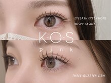ケーオーエス ピンク(K O S Pink)の雰囲気（マツエク人気です！JC ~CC、L~LDカールあります♪）