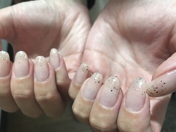 プティットスリール 西尾店(Petit Sourire)/☆Ｗグラデ☆オフィースネイル☆