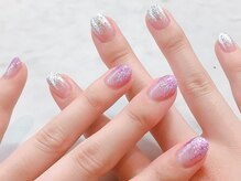 ヨロ(YOLO)/シンプル/ショートネイル/ツヤ感