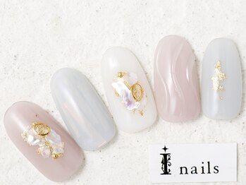 アイネイルズ 新宿店(I nails)/ちゅるんローズクォーツ
