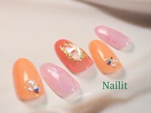 ネイリット 銀座(Nailit)/シェル オーロラ¥9800【¥10780】