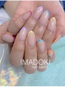 パステル細フレンチ☆