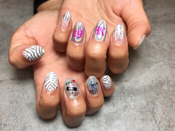 イデアル(ideal)/ジェルデザインフリー10本アート