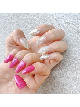 アシンメトリーネイル