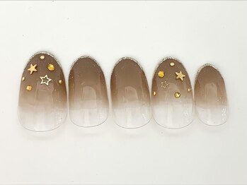 ネイルサロン アビー グランデュオ蒲田店(abbie)/ブラウンスター¥9,592