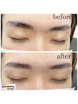 MEN＆WOMEN NAIL・EYEBROW Salon.Pudding【サロンドットプディング】