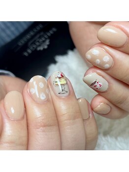 喫茶店ネイル