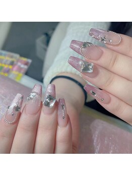 クイーンズビューティーサロン 新宿本店(Queen's beauty salon)/チップ長さだしやり放題