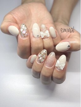 エミナル(eminal)の写真/《香里園駅徒歩3分》フィルイン技術導入◎ベース一層残しのオフで自爪が傷みづらい技術が嬉しい♪