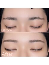 センス オブ ビューティー 恵比寿店(SENSE OF BEAUTY)/平行アーチ眉毛