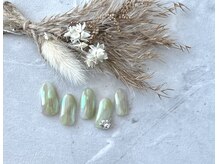 ジーシーネイル(G C nail)/抹茶ネイル