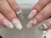 アングゥ ウル(ungu ul)/レース/リボンネイル