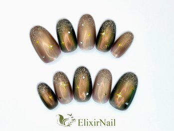 エリクサーネイル 池袋(Elixir Nail)/定額b カジュアル/クーポン使用