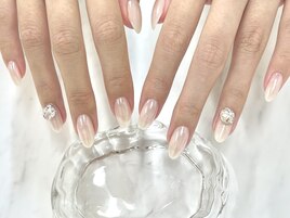 オーロラミラーネイル