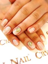 クリスタルネイル ボンベルタ橘店(CRYSTAL NAIL)/上品ネイル