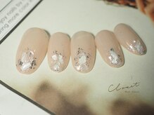 ネイルクローゼット(Nail Closet)/３月 design シェル&フォイル