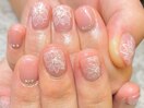 フラワーアートネイル