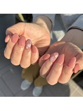 トータルサロン 白べぇーっ プラス/お花ネイル♪