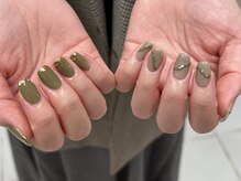 ウリネイル(uri nail)/カーキネイル