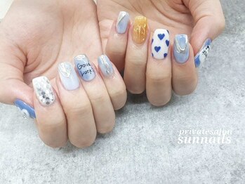 サンネイルズ(sun nails)/ニュアンスネイル
