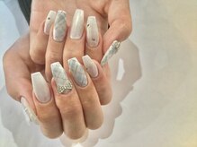 フリースタイル(Free Style)/☆リボン&チェックネイル☆