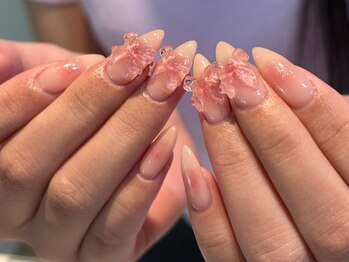 シェリーラメール 原宿店(cherie la mer)/チークネイル