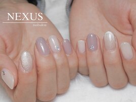 ラベンダー×ホワイトマグネット
