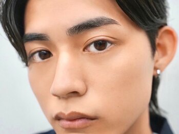 ミレボ 横浜(Me.rebo)の写真/[メンズアイブロウ眉WAX¥5000]自眉毛を活かしたメンズアイブロウデザイン*［眉毛/メンズ眉毛/アイブロウ］