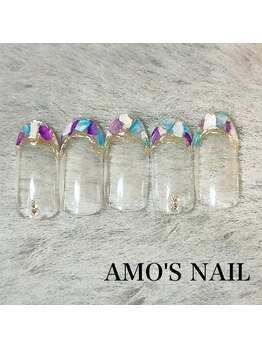 アモズネイル さっぽろ東急百貨店(AMO'S NAIL)/9900円ネイル