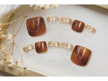 FASTNAIL松戸駅西口店【パラジェル/ジェルネイル専門/定額/マグネット/フットネイル】/ハロウィン 【11943】