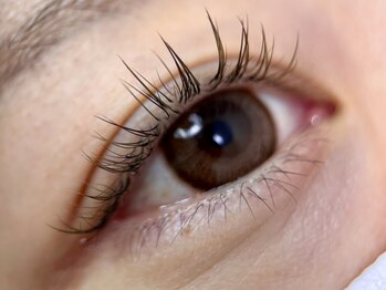 ナプ(nap)の写真/抜け感のある今っぽいお目元を作るのにカラーエクステがおすすめ☆自分に合う色味が見つかります◎!