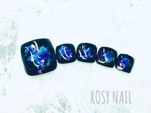 ROSYNAIL/ブラック×ブルー