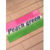 ピーチ グリーン(Peach green)のお店ロゴ