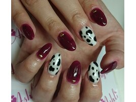 アニマル柄スカルプ