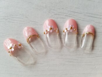 ネイルスパシェリー 金沢文庫/フレンチネイル