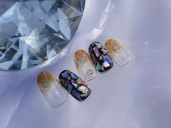 ネイルロッソ 浅草店/シェルネイル