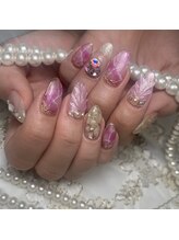 ネイルサロン ローズ(Rose)/大理石ネイル