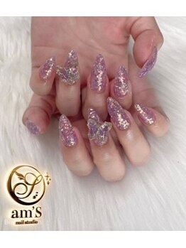 アムズ(am’S)/ラメワンカラー☆