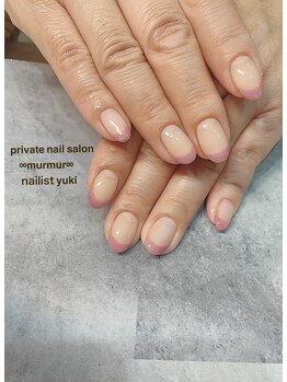 プライベート ネイルサロン マーマ(murmur)/マグネットフレンチ