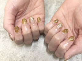 塗りかけ定額ネイル