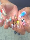 海外☆夏ネイル