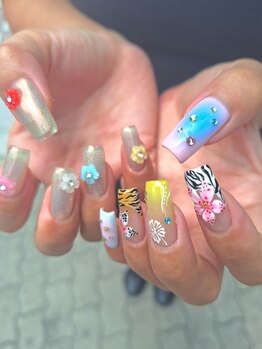 ウルステラ(ulstella)/海外☆夏ネイル