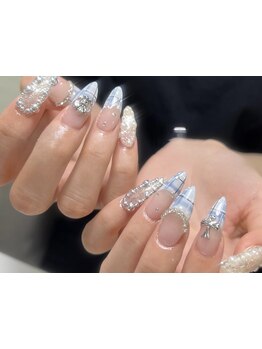 手描きアートが得意なサロン