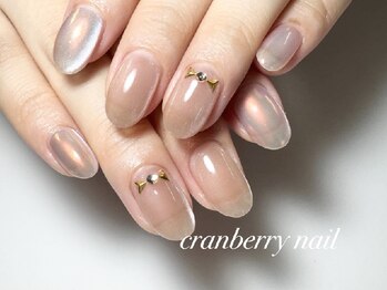 クランベリーネイル 代官山 恵比寿(cranberry nail)の写真/【可愛系デザイン多数】美しいフォルム、洗練されたデザインで目を引くお爪は当店の技術あってこそ！