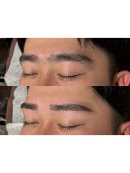アイブロウメニューがあるサロン
