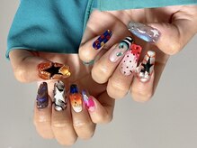 ネイルアンドアイラッシュ アールイー(Re)の雰囲気（【フィルイン×ノンサンディング】個性派/概念ネイル/ペイント）