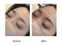 フラックスアンドビューティー(flax&BEAUTY)の雰囲気（【素肌から整える】余分を無くし瞳を際立たせる眉スタイリング。）