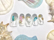 ネスト(Nest)/シェルパーツアートネイル　