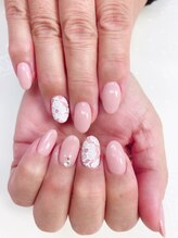 ネイルサロン ティアラリュクス 市川北口店(Tiara Luxe)/フラワーネイル